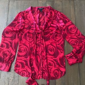 Ann Taylor Floral Blouse Sz. 6